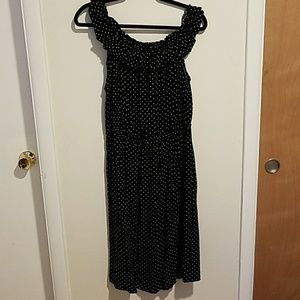 Off shoulder polka dot forever 21+ dress